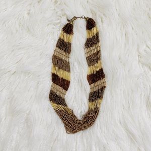Brighton Brown Beaded Necklace